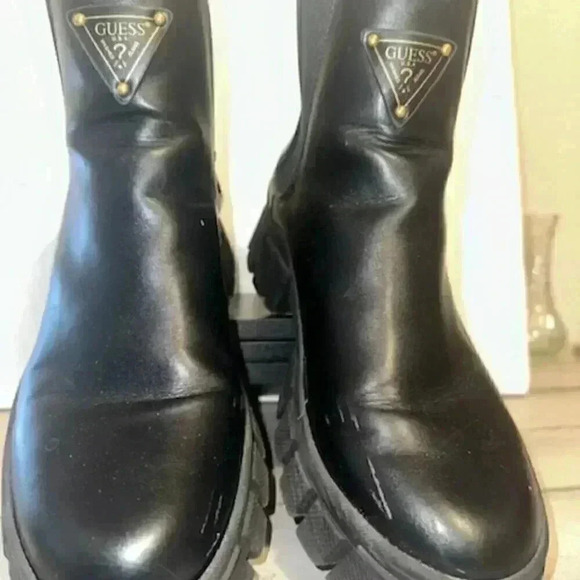 GUESS Women's Hestia‎ Chelsea Boot Black - Picture 2 of 7